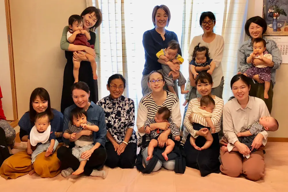 保護者と子どもが参加したANDANTINOの足育イベント